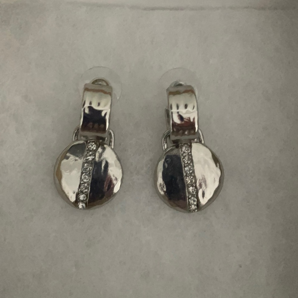 Chico silver post earrings